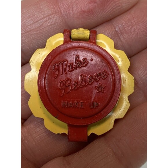 Mattel Other - Early Mattel Futurland Make Believe Makeup Compact Toy 1940’s Pre Barbie Rare